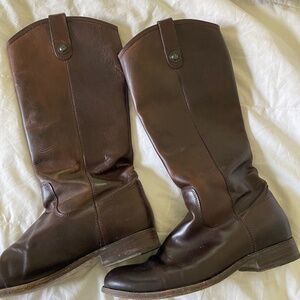 Frye boots Womens brown leather